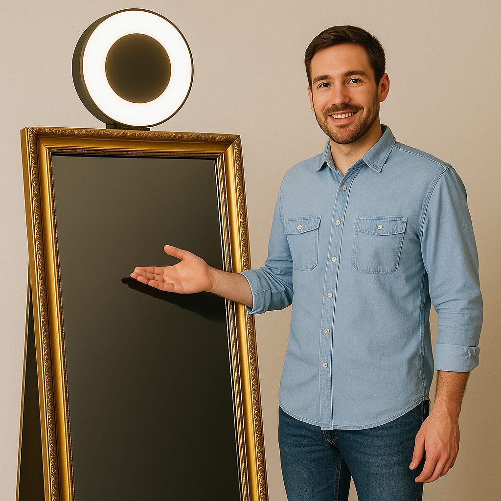 location d'un photobooth miroir