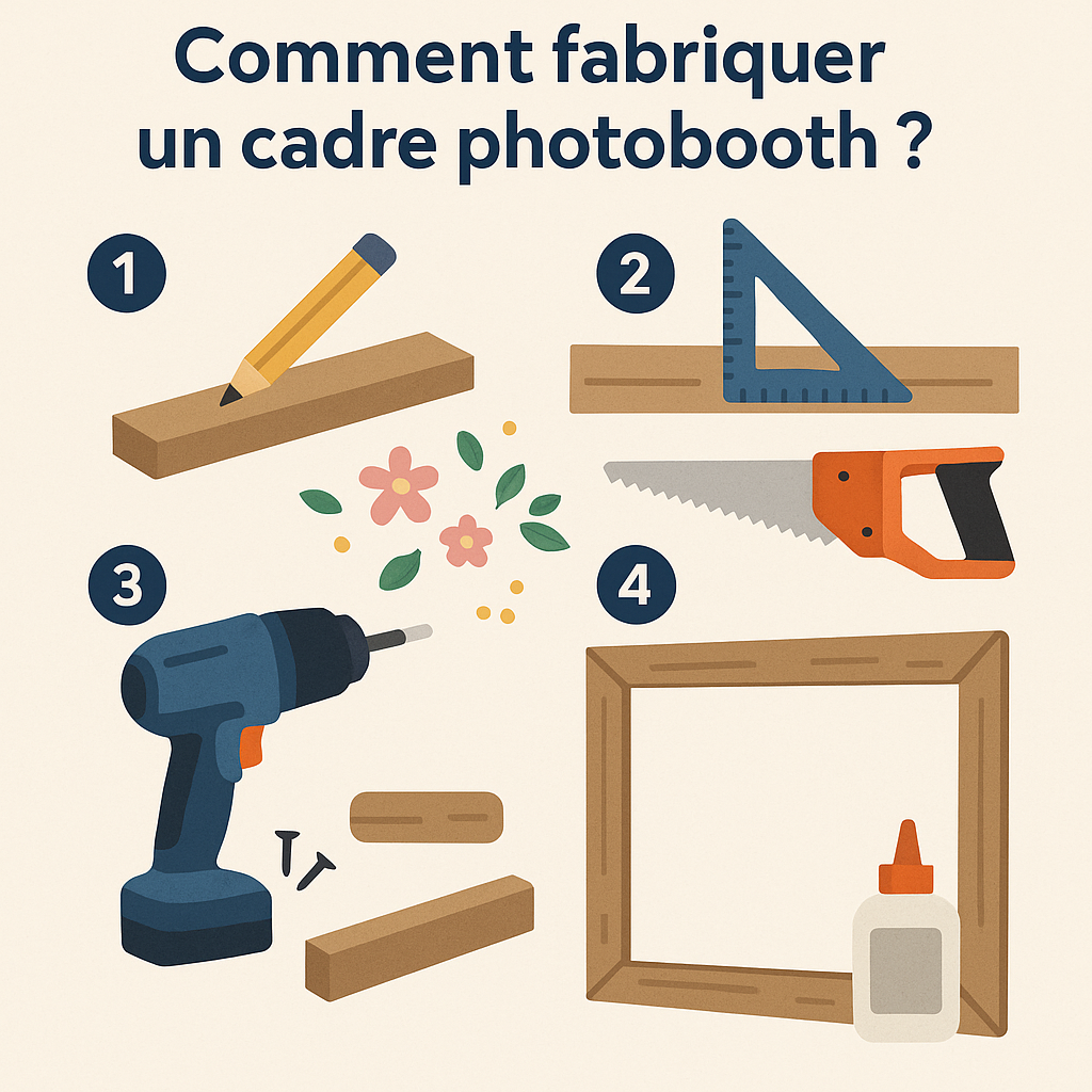Comment fabriquer un cadre photobooth ?